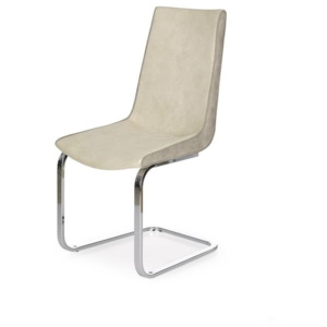 Jídelní židle K232 krémovo-šedá Halmar