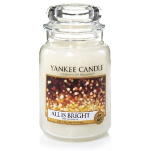 Vonná svíčka Yankee Candle ALL IS BRIGHT classic velký 625g/150hod