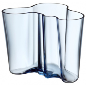 Váza Alvar Aalto 160mm, modrá aqua Iittala