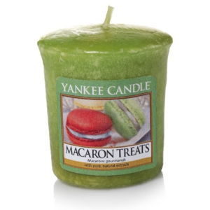 Vonná votivní svíčka Yankee Candle Macaron Treats 49g/15hod