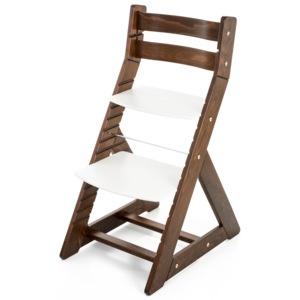 Hajdalánek Rostoucí židle ALMA - standard (ořech, bílá) ALMAORECHBILA