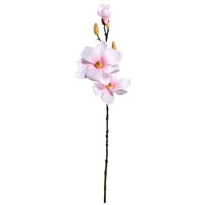 FLORISTA Magnólie 68 cm - sv. růžová