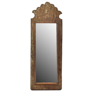 SB Orient Zrcadlo v rámu z antik dřeva, 16x45x3cm
