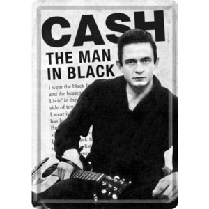Nostalgic Art Plechová pohlednice - Cash (The Man in Black)