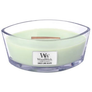 Vonná svíčka WoodWick - Sweet Lime Gelato 609g/110 - 120 hod