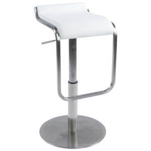 Moderní barová židle Carter bílá