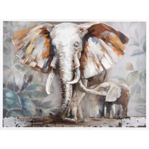 Obraz Stardeco sloni 90x120cm
