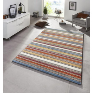 Hans Home | Kusový koberec Diamond 102815 Blau/Orange, oranžová - 80x150