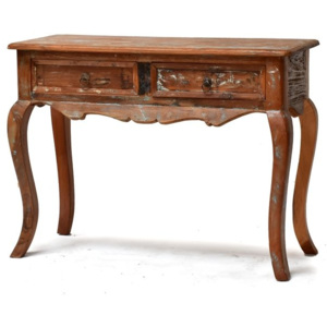 SB Orient Odkládací stolek z antik teakového dřeva, 100x40x75cm