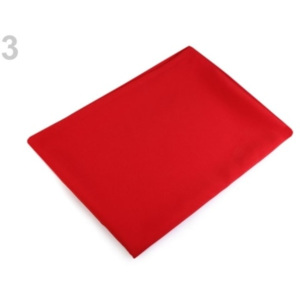 Stoklasa Ubrus 120x160 cm bílý - 3 červená