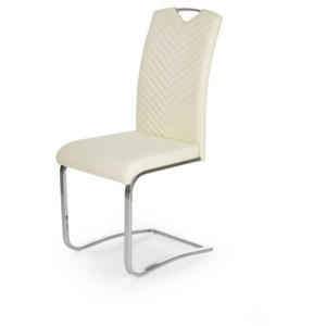 Jídelní židle K239 krémová Halmar