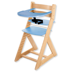Hajdalánek Rostoucí židle ELA - velký pultík (buk, modrá) ELABUKMODRA