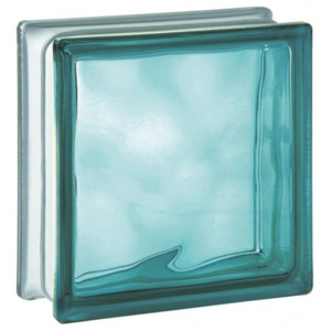 Glassblocks Luxfera 19x19 cm, turquoise 1908WBT