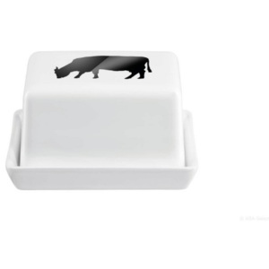 Dóza na máslo 11x8,5 cm BLACK & WHITE ASA Selection - obrázek