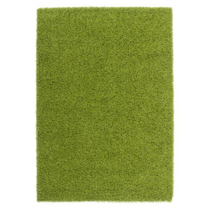 Chlupatý kusový koberec Relax 150 | zelený Typ: 40x60 cm
