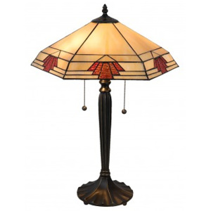 Stolní lampa Tiffany Beige kód: 5LL-5202