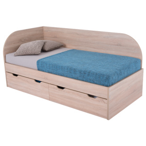Harmonia Dětská postel s úložným prostorem REA Gary 90x200cm - výběr odstínů