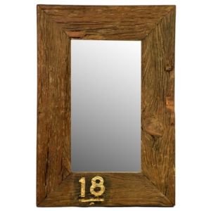 SB Orient Zrcadlo ze starého dřeva, 51x74x5cm