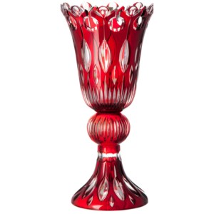 Váza Flamenco, barva rubín, výška 505 mm
