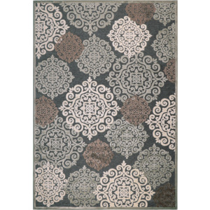 Přídodní kusový koberec Nepal 938-0001-5565-50 | šedý Typ: 65x110 cm