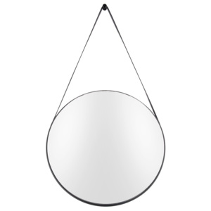 PRESENT TIME Kulaté zrcadlo Balanced Round černé, Vemzu