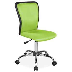 Dětská otočná židle SEDIA Q099 světle zelená