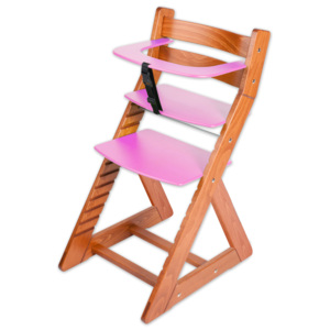 Hajdalánek Rostoucí židle ANETA - malý pultík (třešeň, růžová) ANETATRESENRUZOVA