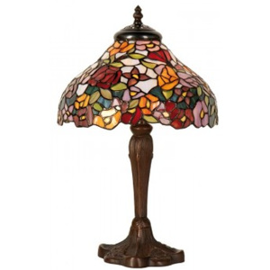 ClayreC Stolní lampa Tiffany 5LL-1130