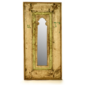 SB Orient Zrcadlo v rámu z recyklovaného teakového dřeva, 37x74x4cm