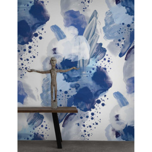 FEATHR English Rose - tapeta na zeď English Rose Blue