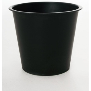 Kulatá plastová vložka 30, 26 * Ø 30 cm, černá