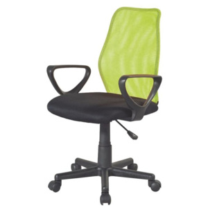 Dětská kancelářská židle BST 2010 zelená / černá