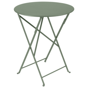Šedozelený zahradní stolek Fermob Bistro, Ø 60 cm