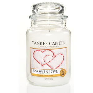 Vonná svíčka Yankee Candle SNOW IN LOVE classic velký 625g/150hod