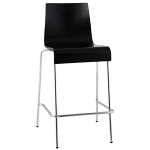 Moderní barová židle Henry černá