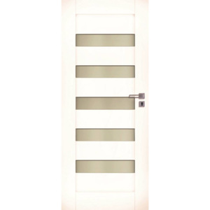 Accra interiérové dveře levé bílá 80cm - ACCRAB80L