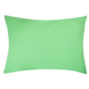 XPOSE ® Krepový povlak na polštář MICHAELA - letná zelená 70x90 cm