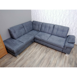 Rohová sedací souprava 16169A 90x275x225 cm mikroplyš