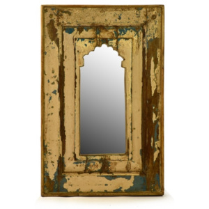 SB Orient Zrcadlo v rámu z recyklovaného teakového dřeva, 43x67x4cm