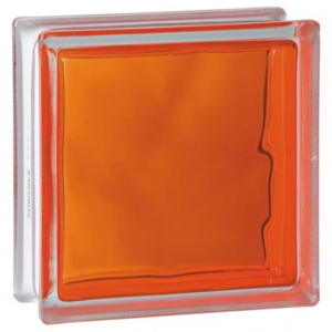 Glassblocks Luxfera 19x19 cm, orange 1908WOR