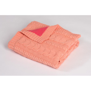 Zateplená zimní deka Rialto Baby růžová