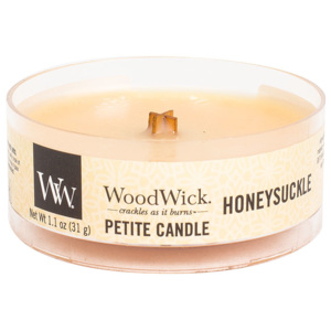 WoodWick – Petite Candle vonná svíčka Zimolez a jasmín 31 g