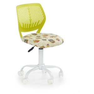 Dětská otočná židle BALI zelená Halmar