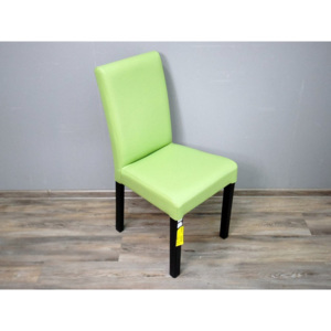 Čalouněná židle FLEN 16033A 93x38x54 cm imitace kůže dřevo
