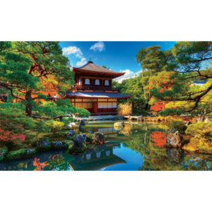 Fototapeta Japonská zahrada papír 254 x 184 cm