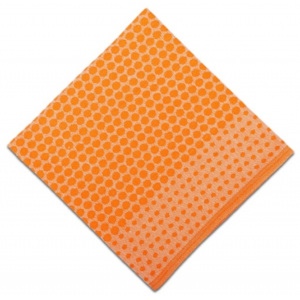 Oranžové puntíky 2 ks + 1 ks vafle