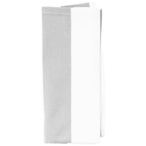 LA LINEA Ubrousek 45 x 45 cm - šedá/bílá