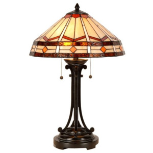 Stolní lampa Tiffany - Ø 41*60 cm 2x E27 / Max 60W
