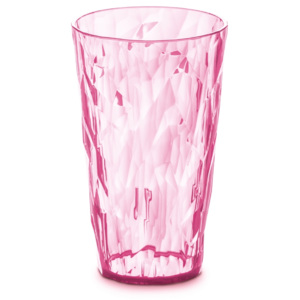 Sklenice Koziol Crystal růžová plastová 450ml