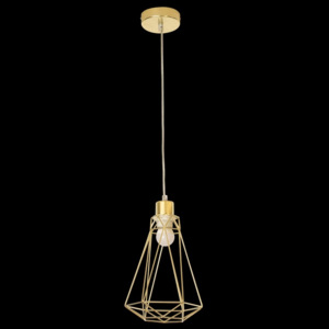 Závěsná lampa WIRE 19x31 cm (Svícny a lampy)
